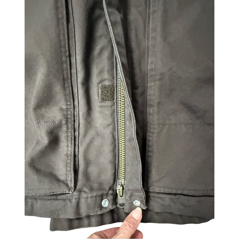 Carhartt Men's Full Swing Armstrong Traditional Field Jacket Coat Brown Men’s - Picture 5 of 13